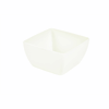 Click here for more details of the White Melamine Curved Square Bowl 15cm