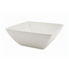 Click here for more details of the White Melamine Curved Square Bowl 26.2cm