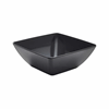 Click here for more details of the Black Melamine Curved Square Bowl 26.2cm