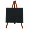 Click here for more details of the Mini Chalkboard Easel 24 X 11.5cm Mahogany Pk3