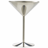 Stainless Steel Martini Glass 24cl/ 8.5oz
