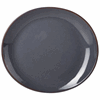 Click here for more details of the Rustic Stoneware Blue Oval Plate 29.5 x 26cm