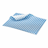 Greaseproof Paper Blue Gingham Print 25 x 20cm