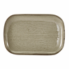 Terra Porcelain Grey Rectangular Plate 29 x 19.5cm