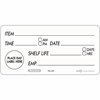 50 X 100mm Removable Shelf Life Label (500)