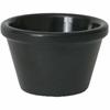 GenWare Melamine Black Smooth Ramekin 59ml/ 2oz