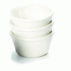 Ramekin 3oz Fluted White