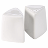 Genware Porcelain Triangular Salt Shaker 6cm/ 2.5"