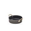 GenWare Black Vintage Steel Mini Casserole Dish 12.25 x 3.5cm