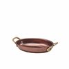 Click here for more details of the GenWare Copper Vintage Steel Oval Dish 16.5 x 12.5cm