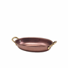 Click here for more details of the GenWare Copper Vintage Steel Oval Dish 18.5 x 13.5cm