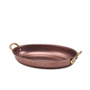 Click here for more details of the GenWare Copper Vintage Steel Oval Dish 24.5 x 17.5cm