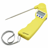 Genware Yellow Folding Probe Pocket Thermometer