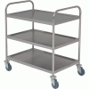 S/St. Trolley 85.5L X 53.5W X 93.3H 3 Shelves