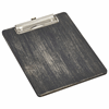 Black Wooden Menu Clipboard A5 18.5x24.5x0.6cm